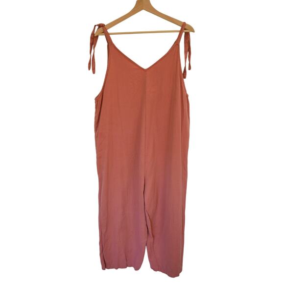 Hatch Shyla Jumpsuit Terracotta Size 3 Large - Picture 4 of 7